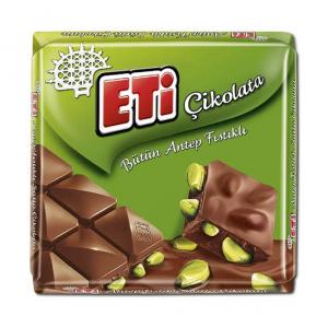 Eti Antep Fıstıklı Kare Çikolata 60 g