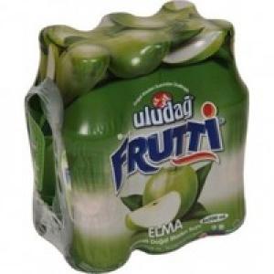 Uludağ Frutti Elma Aromalı Maden Suyu 6 x 200 ml